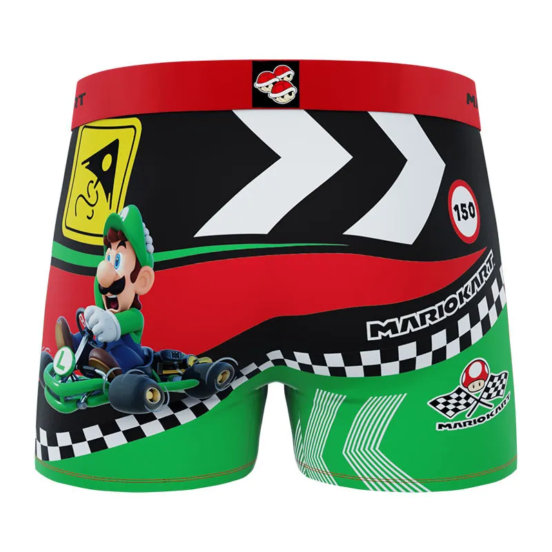 4 Boxers Garçon Super Mario Kart - Jaune/Rouge/Noir/Bleu-5