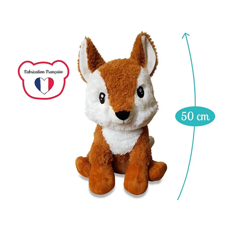 Peluche Gaspard Le Renard - 50cm-0