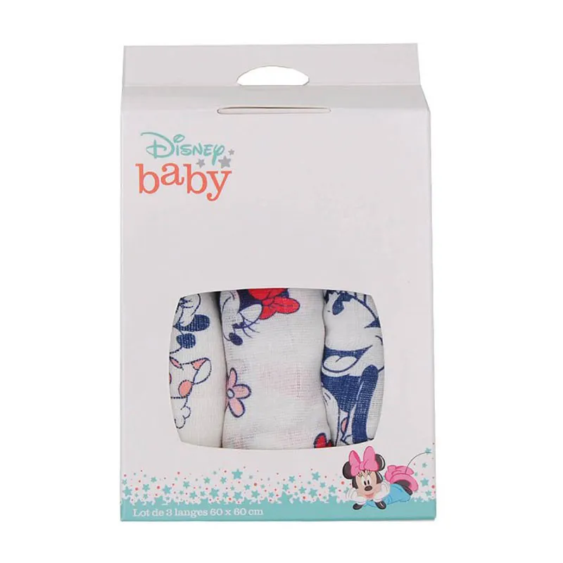 3 Langes Coton Minnie - 60x60cm-6