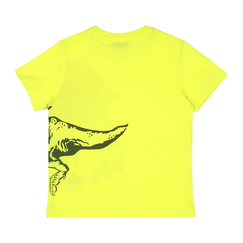 T-shirt T-Rex - Jaune pâle-1