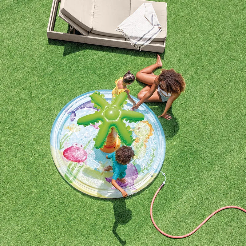 Pataugeoire Oasis Jet - 173x104cm-0