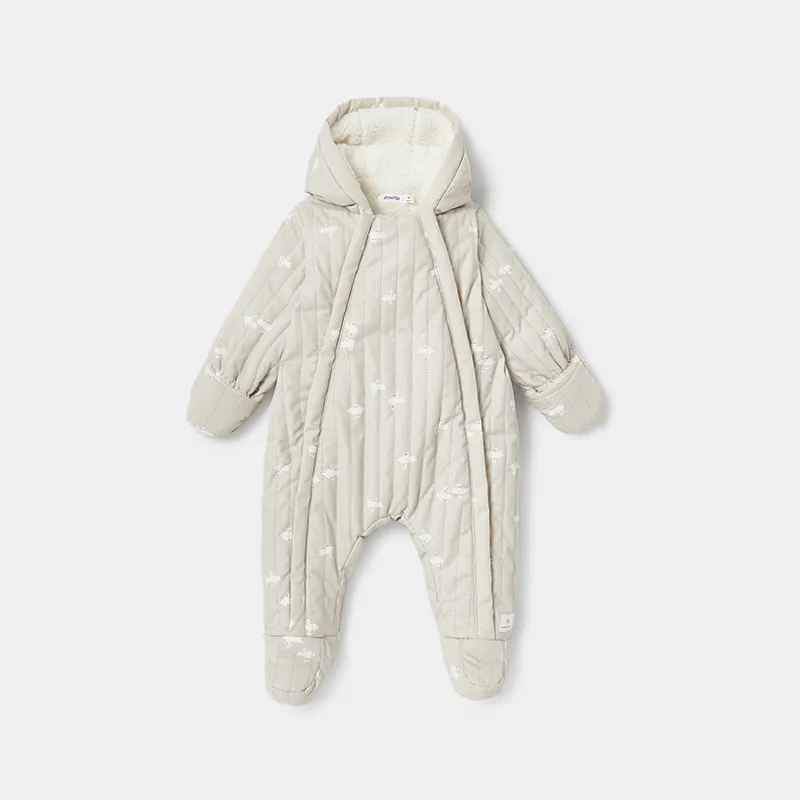 Combinaison Mixte - Beige sable-0