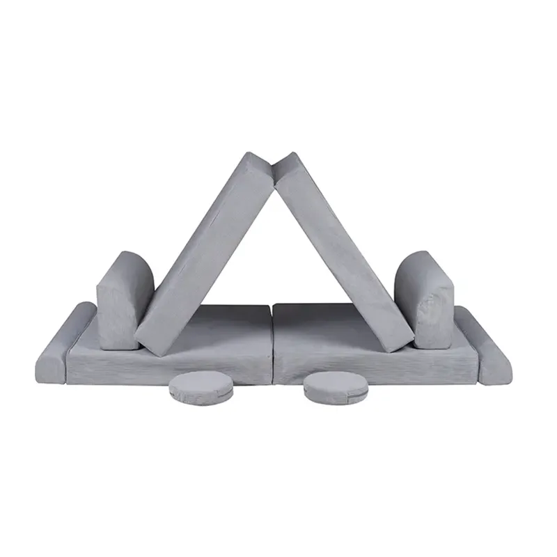 Canapé enfant Premium Gris clair - 160x80cm-1