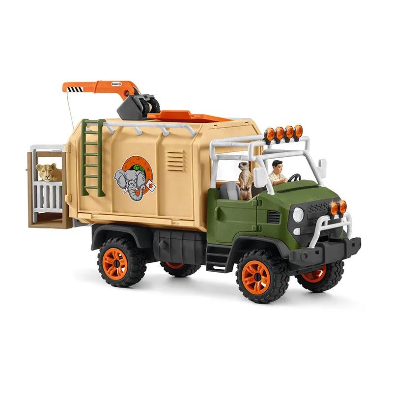 Gros camion sauvetage d'animaux - Wild life-2