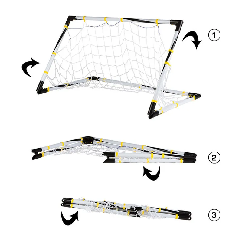 But de football pliable + ballon - 6+-1
