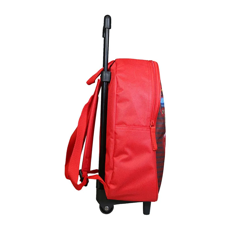 Sac à dos à roulettes maternelle Cars Rouge - 25x31cm-6