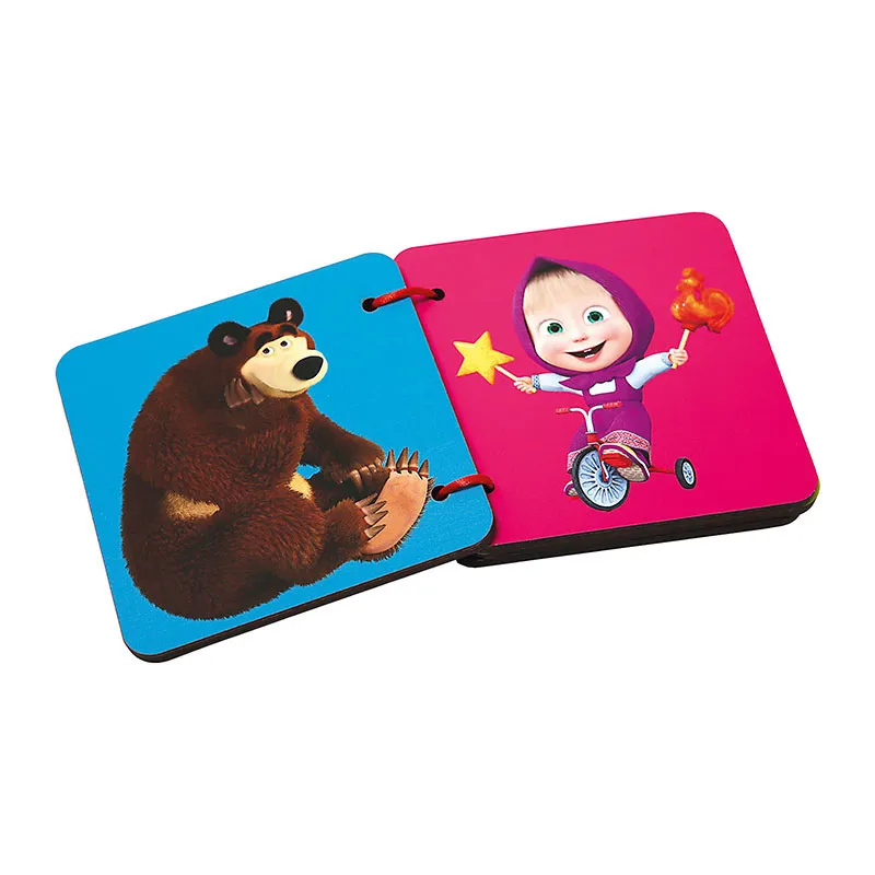 Livre Jaune Masha & Michka - 10m+-1