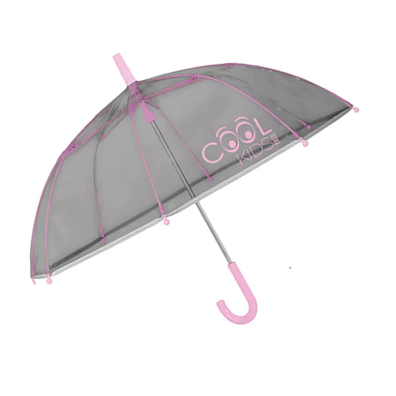 Parapluie cloche réfléchissant Perletti - Gris/Rose-0
