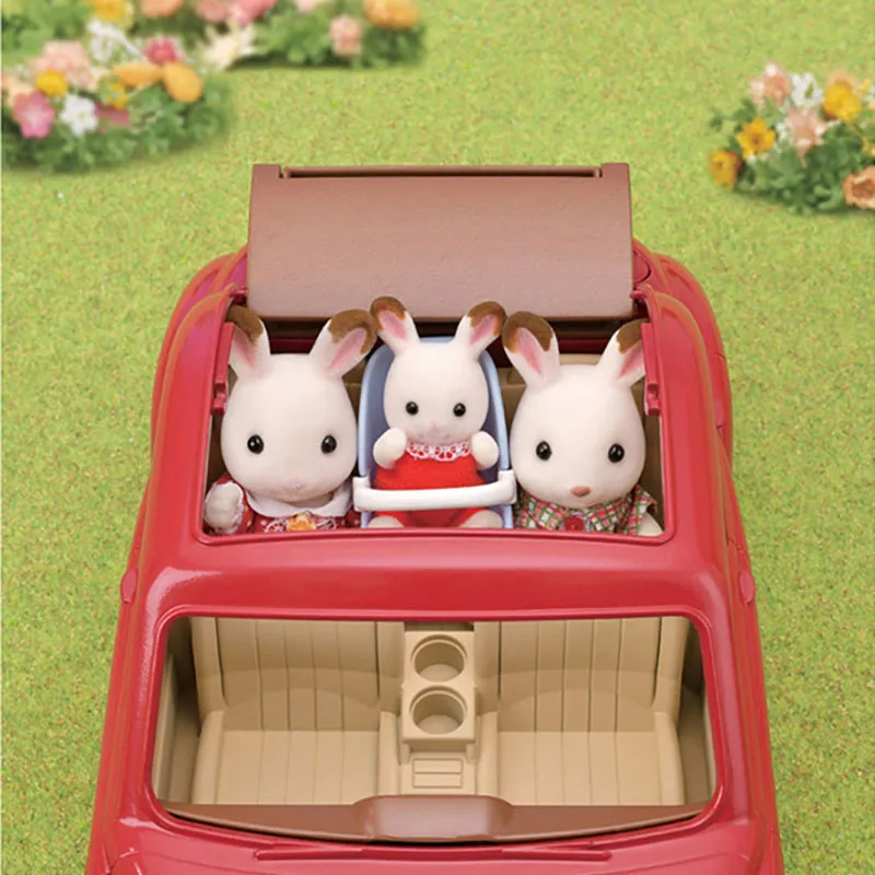 Voiture rouge - 5pcs-7