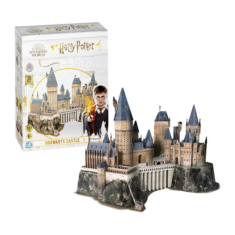 Puzzle 3D Harry Potter Château Poudlard 197pcs - 8+-0