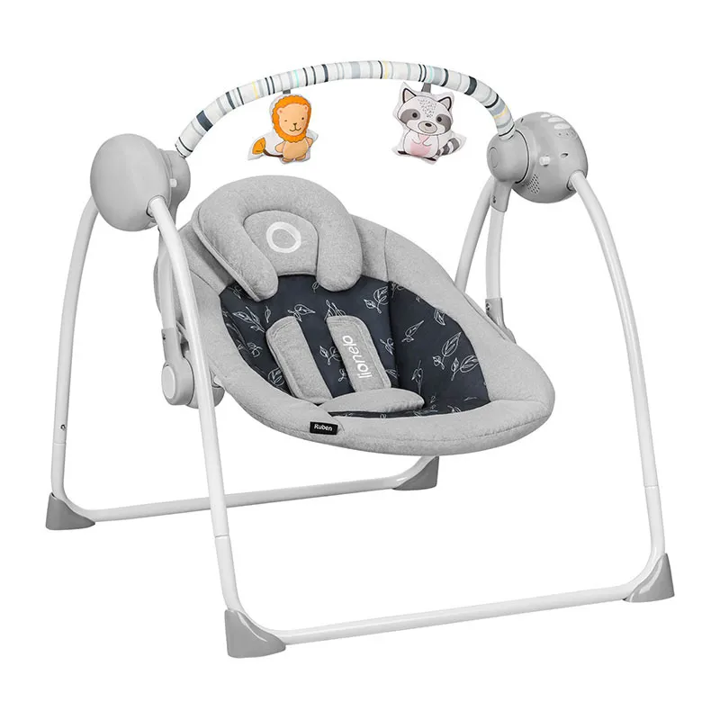 Balancelle musicale Ruben Gris Graphite - 0m+-1