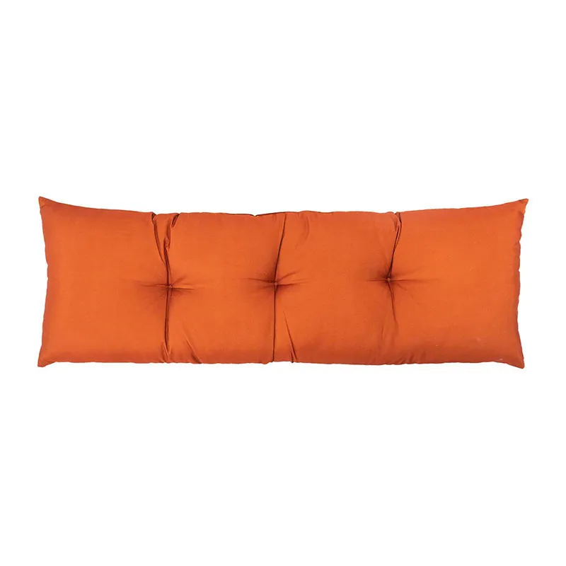 Coussin palette déperlant Terracotta - 120x40cm-1