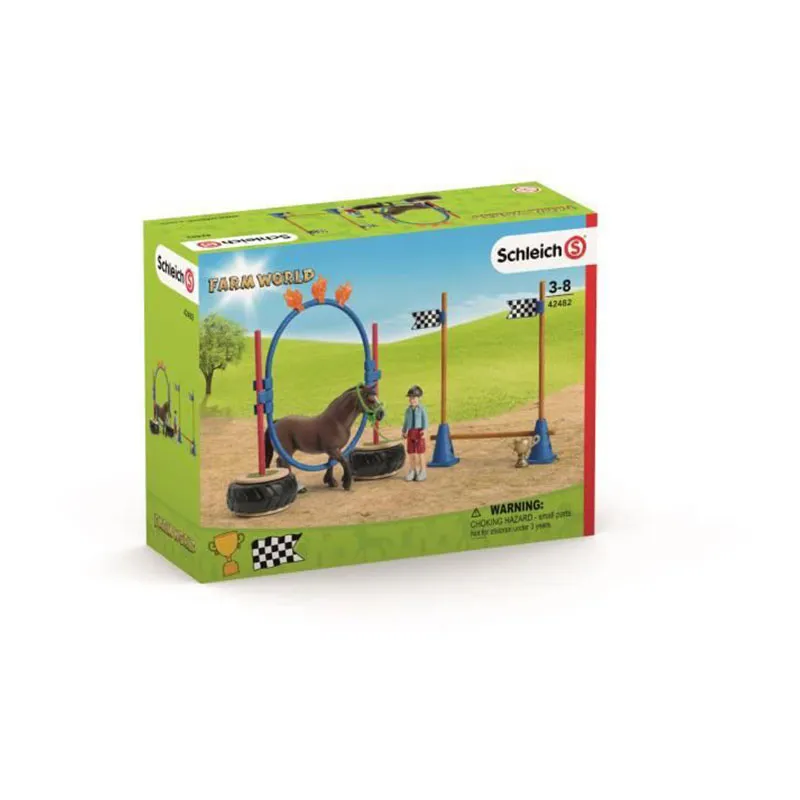 Course d'agility pour Poney - Farm World-1