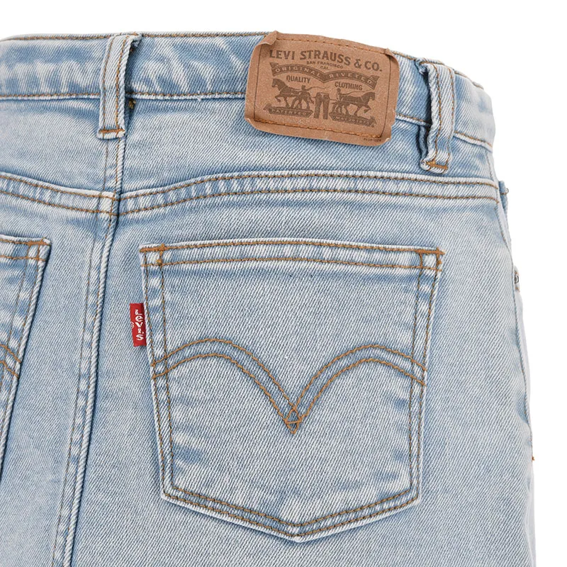 Jupe taille haute Denim Skirt Junior - Down and out-3