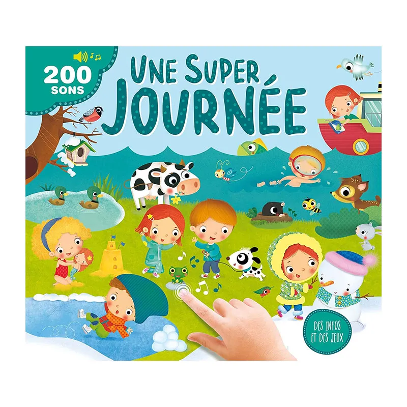 Mon imagier sonore Une super journée - 36m+-0