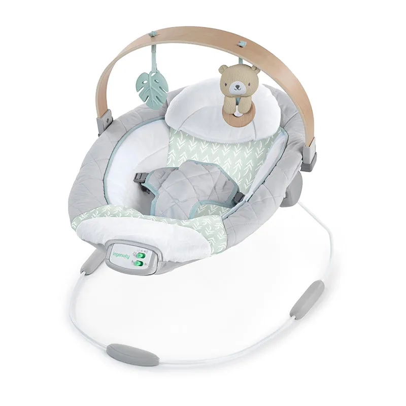 Transat musical avec arc d'activités en bois Cozy Spot - 0m+-0