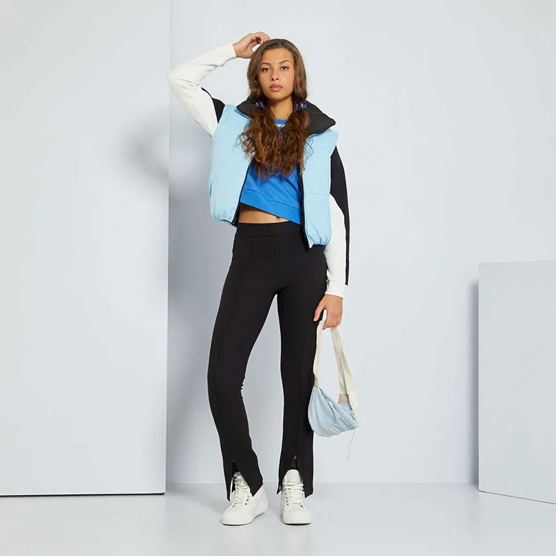 Sweat Whatever Kiabi - Bleu/Noir-3