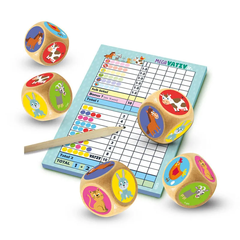Mega Yatzy junior 8pcs - 4+-2