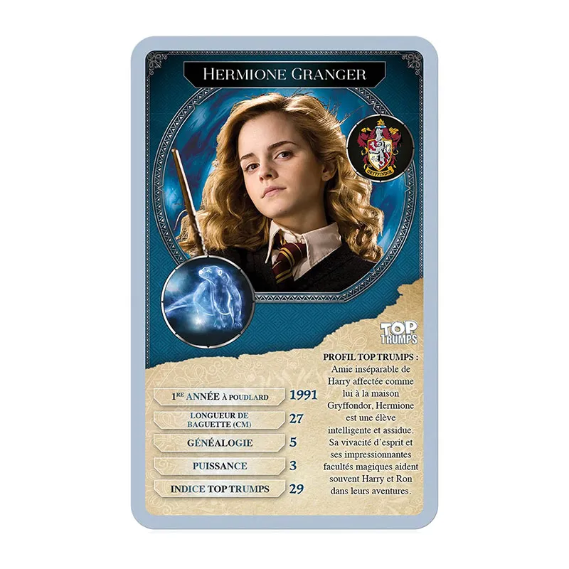 Jeu de cartes Top Trumps Harry Potter Sorciers - 6+-2