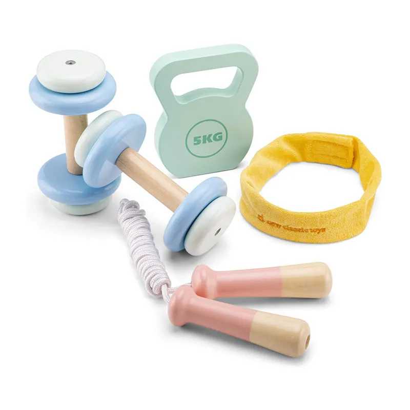 Ensemble accessoires de Sport Bois 5pcs - 36m+-0
