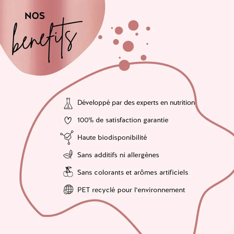 You Nailed It Nail & Hair Vitamin Ongles & Cheveux avec Kératine - 60 Gummies-4