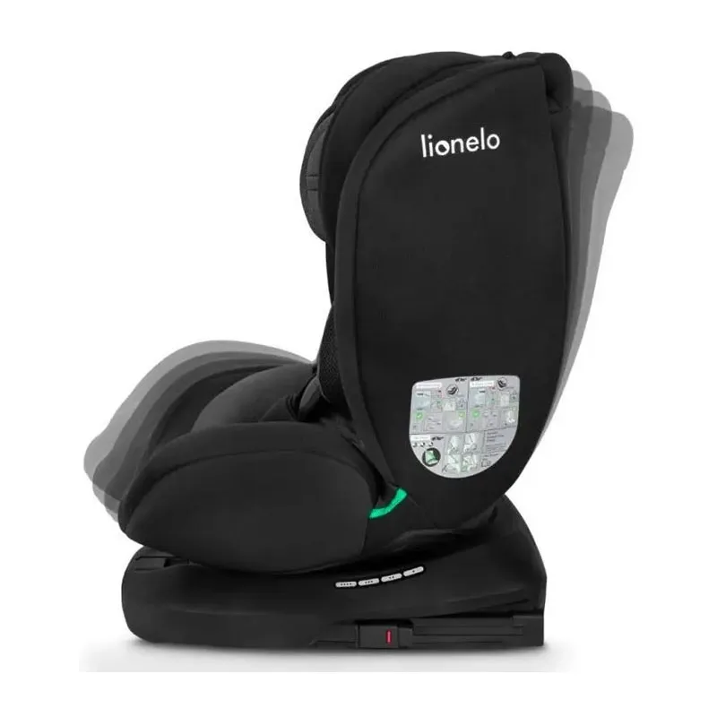 Siège-auto 360° I-Size/Isofix Bastiaan 40-150cm - Black Grey-7
