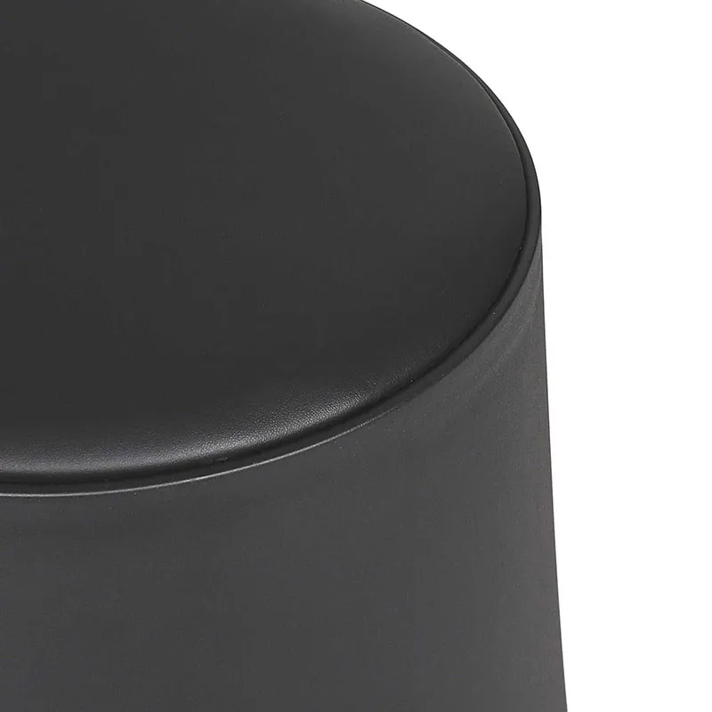 Tabouret empilable Eve Noir - 46cm-4