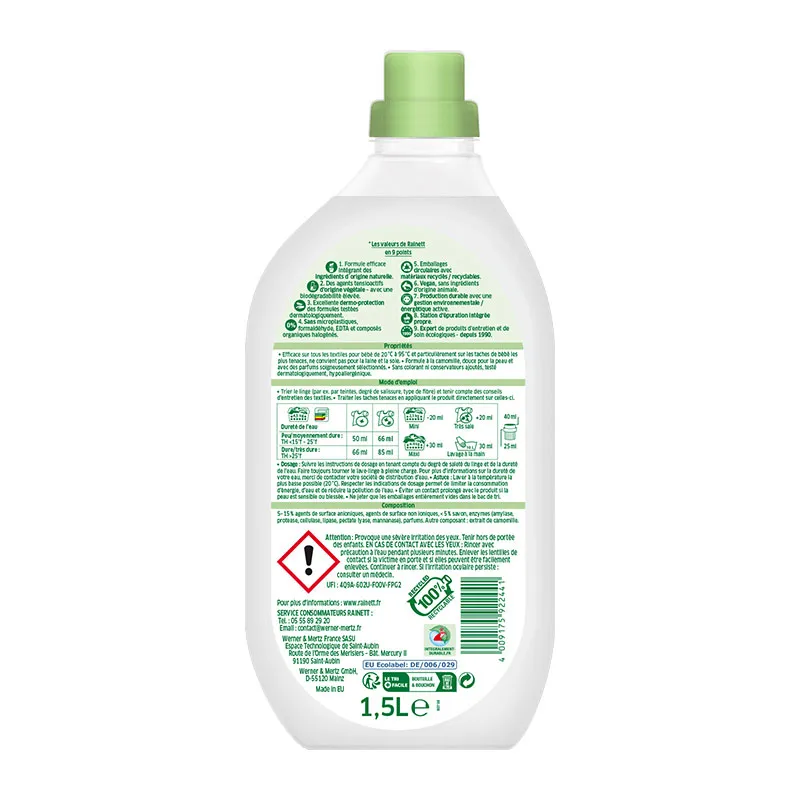 3 Lessives Bébé Écolabel - 66 lavages-2