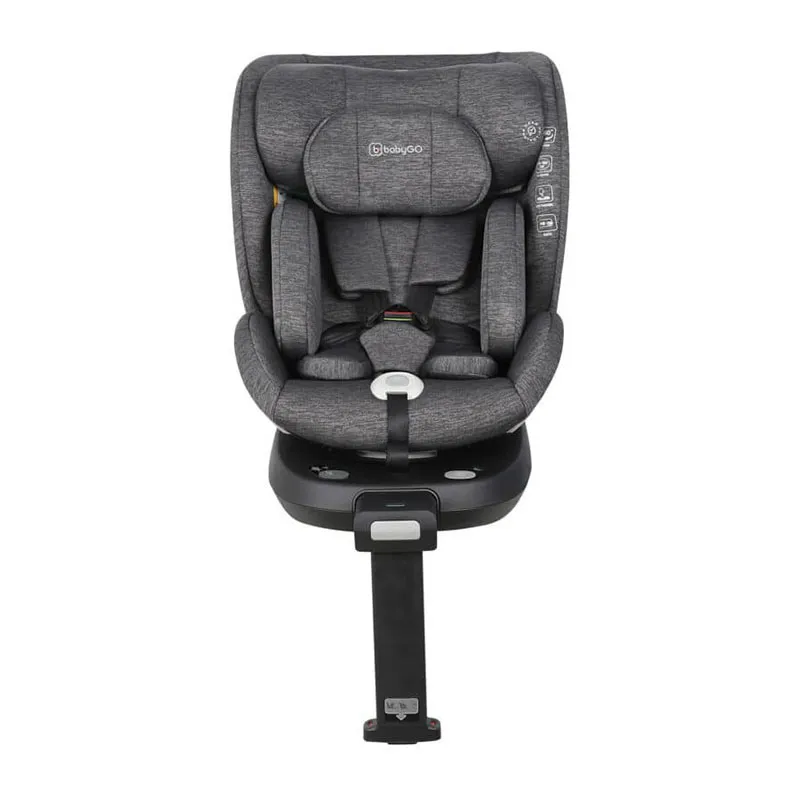 Siège auto Prime 360° I-Size/Isofix 40-150cm - Noir-2