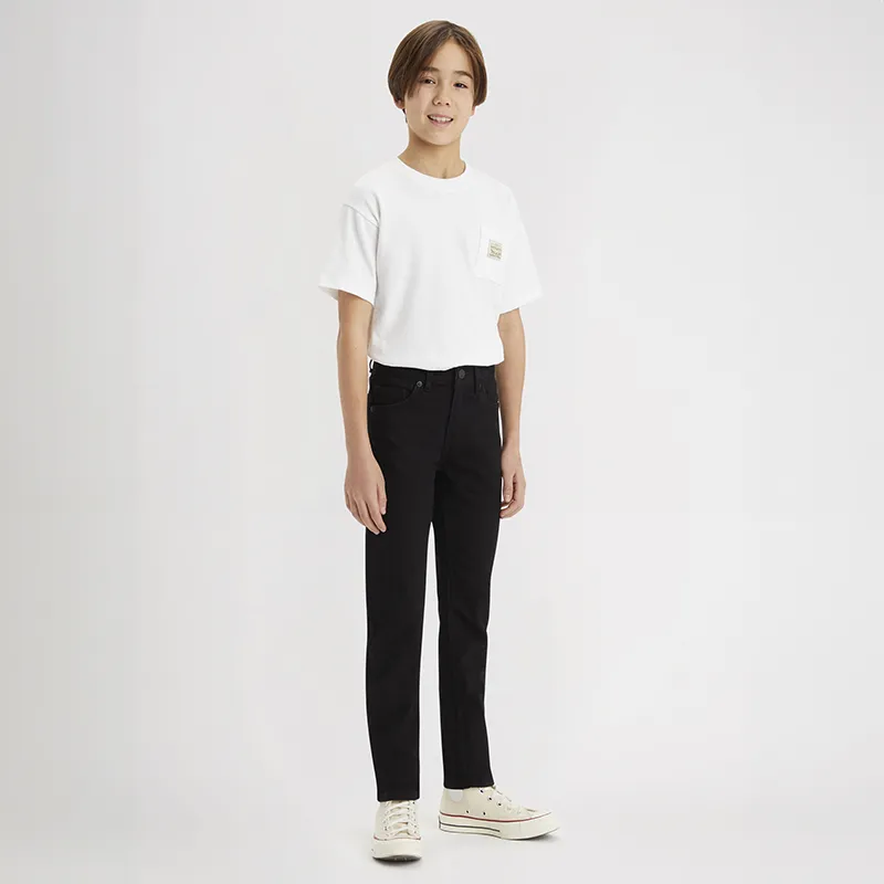 Jean Junior Skinny 510 - Black Stretch-1