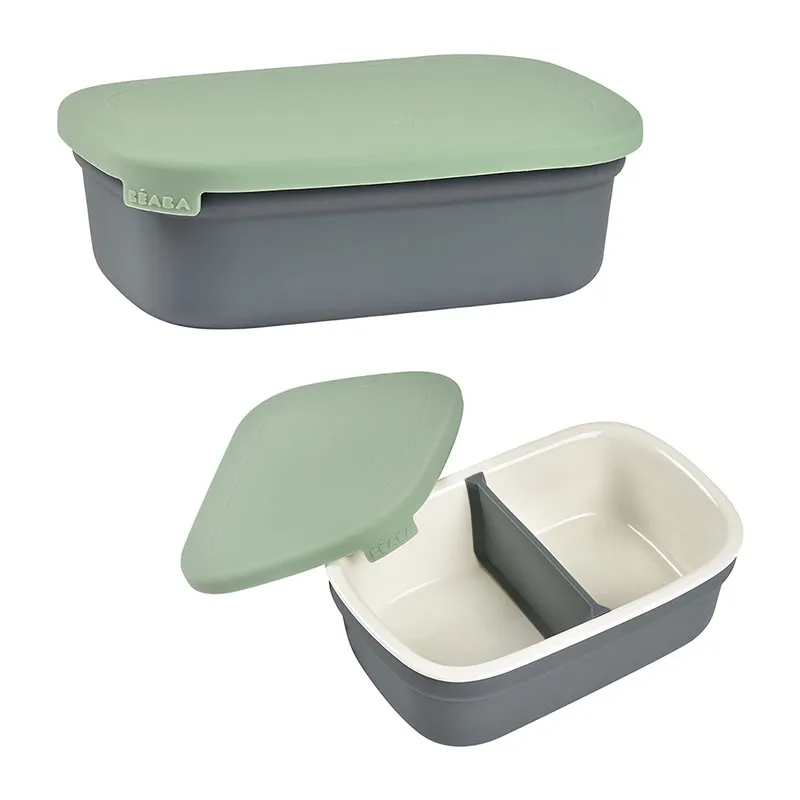 Boîte repas céramique - Mineral/Green-1