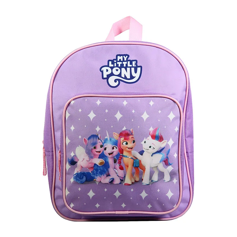 Sac à dos Poche maternelle My Little Pony Violet - 24x31cm-0