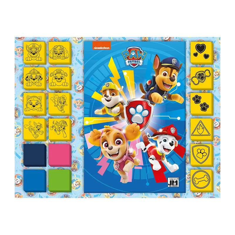 Kit de tampons Pat'Patrouille 19pcs - 36m+-0