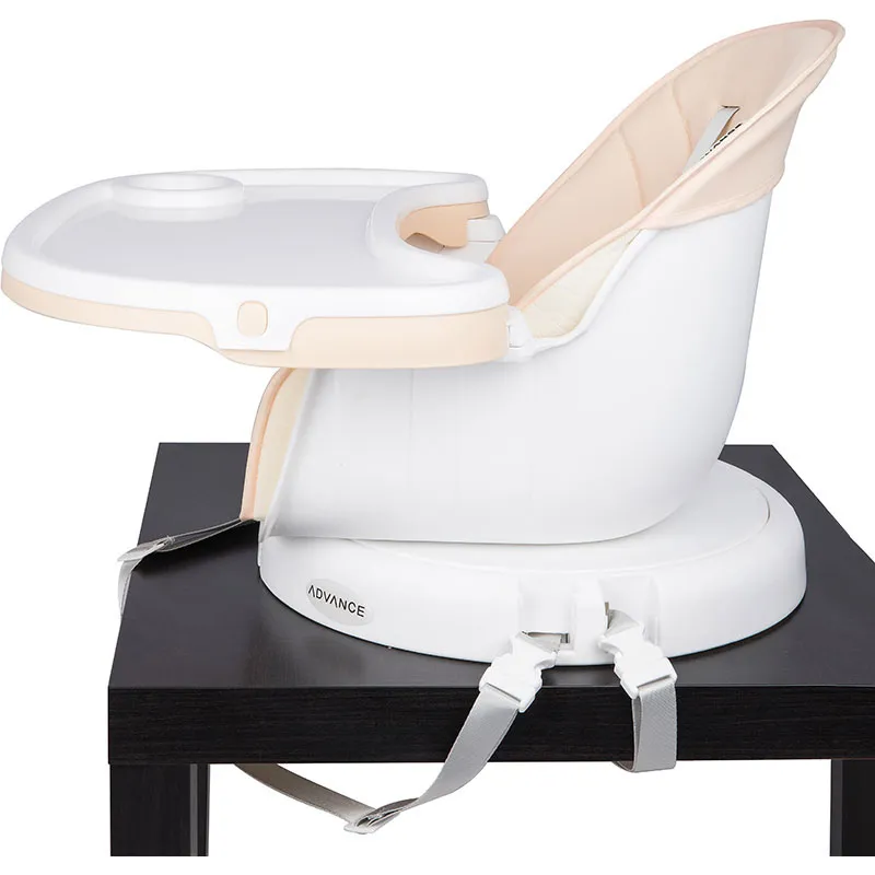 Chaise haute évolutive 3en1 Rotax Beige - 6m+-6