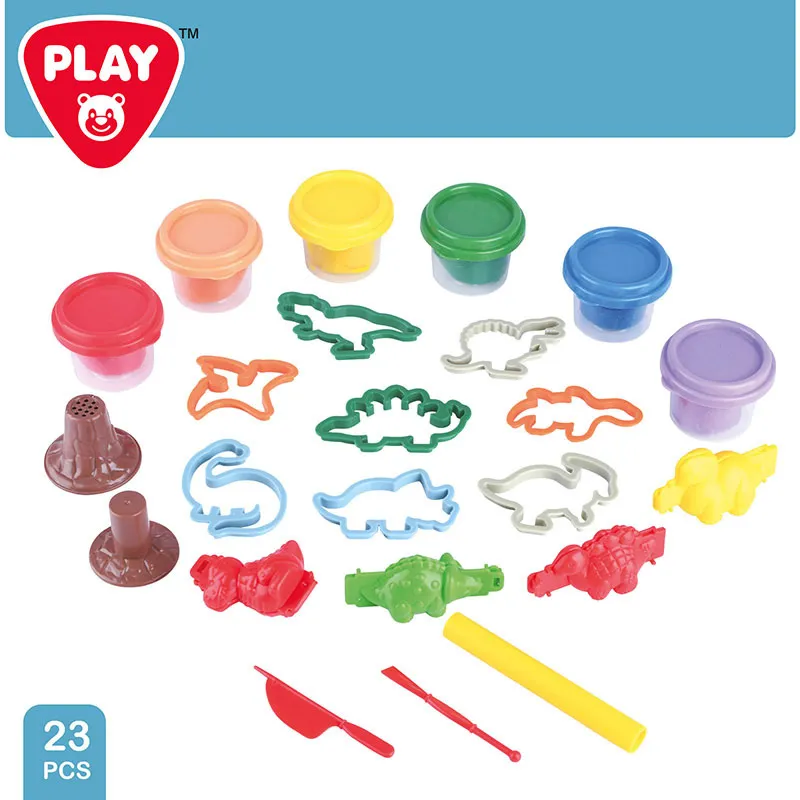 Coffret de pâte à modeler Dinosaure - 36m+-5