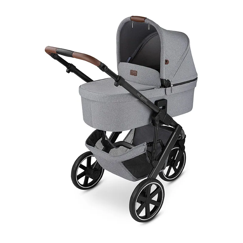 Trio Poussette Salsa 3 tin + Siège-auto Cosy Tulip + Nacelle Gris - 0m+-10