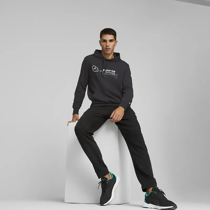 Jogging Homme Slim Fit Mercedes AMG Petronas F1 Puma - Noir-5