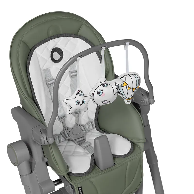 Chaise haute 2en1 Cora Plus Vert - 0-3 ans-9