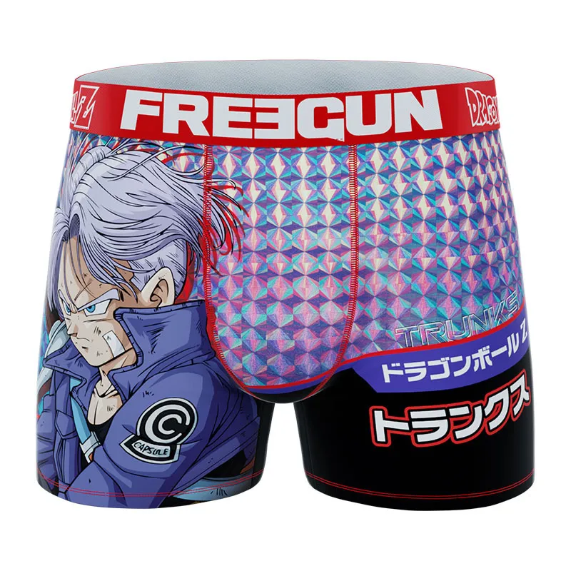 6 Boxers Homme Dragon Ball Z - Vert/Rouge/Noir/Violet-7