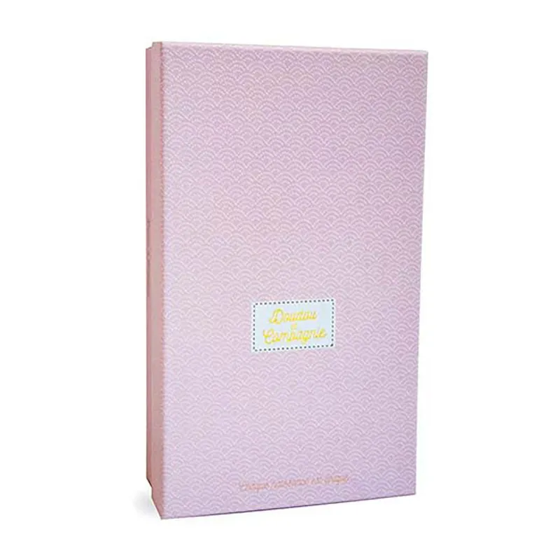 Doudou Lapin de sucre Pantin Rose - 25cm-3