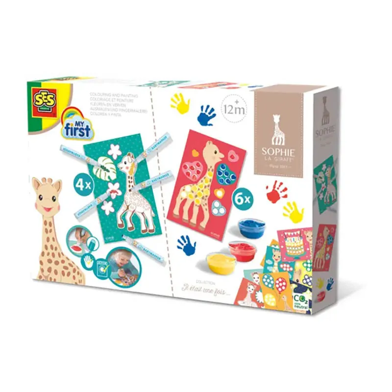Coloriage & Peinture Sophie la girafe - 12m+-0