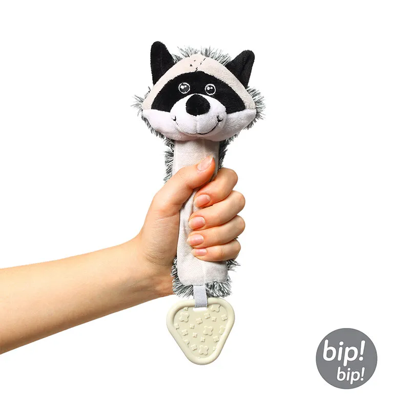 Jouet couineur Racoon Rocky - 0m+-4
