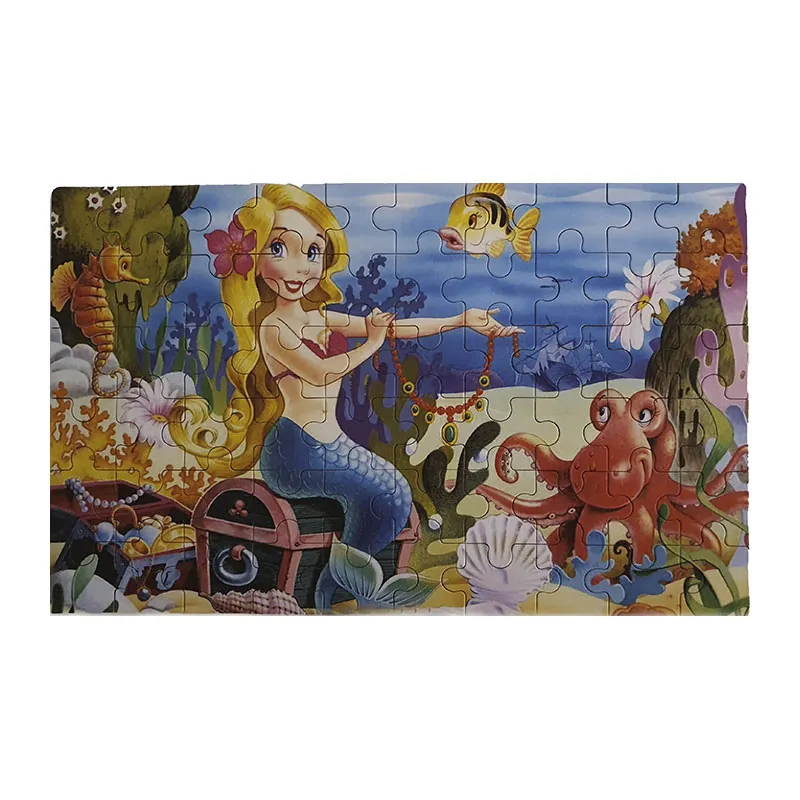 Puzzle-conte La petite Sirène 60pcs - 36m+-2