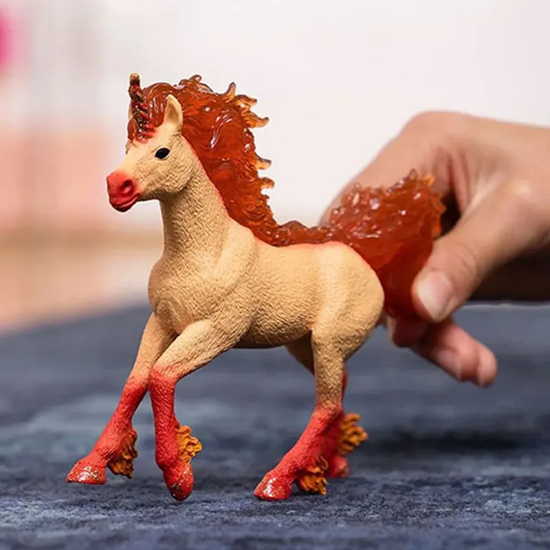 Étalon Licorne de Feu Elementa - Bayala-0