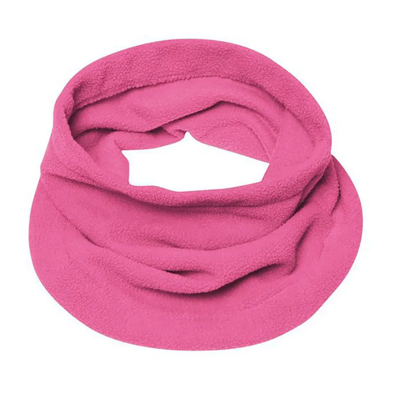 Écharpe snood polaire - Rose-0