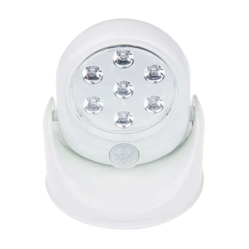 Lampe LED sans fil détecteur de mouvement 360° - 12x7cm-9