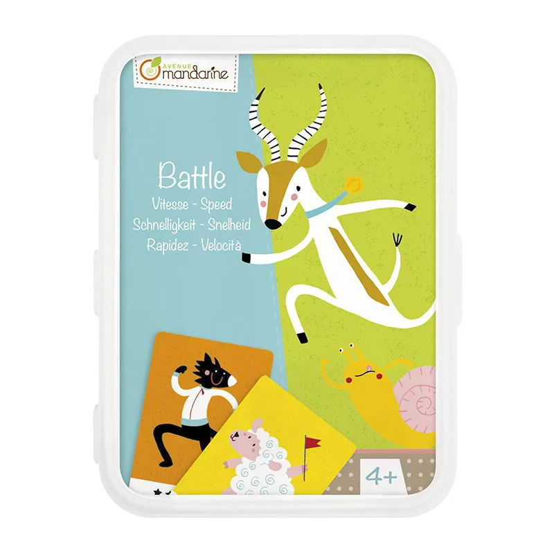 Jeu de cartes Battle Vitesse - 4+-0