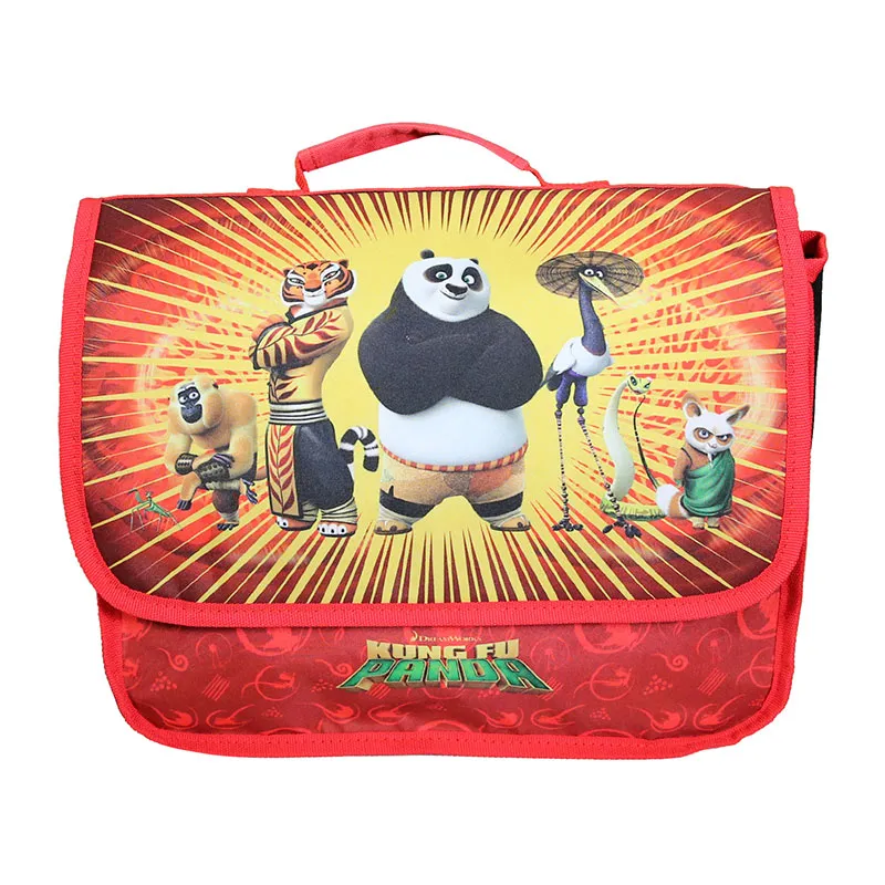 Cartable maternelle Kung Fu Panda Rouge - 32x23cm-0