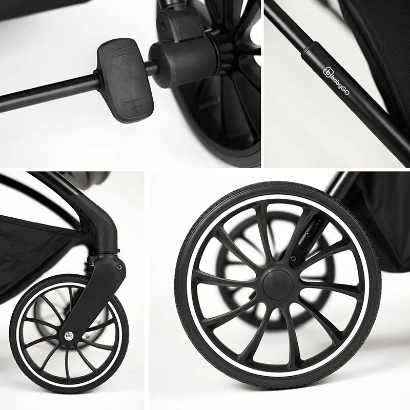 Duo Poussette Compacte Harmony Noir - 0m+-15