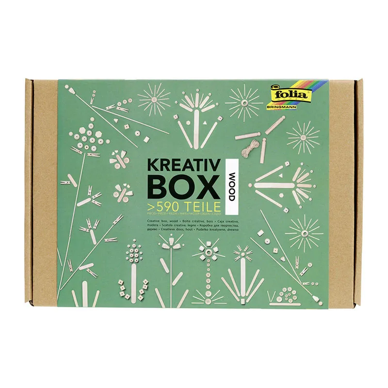 Kit créatif Kreativ Box Bois - 500pcs-0
